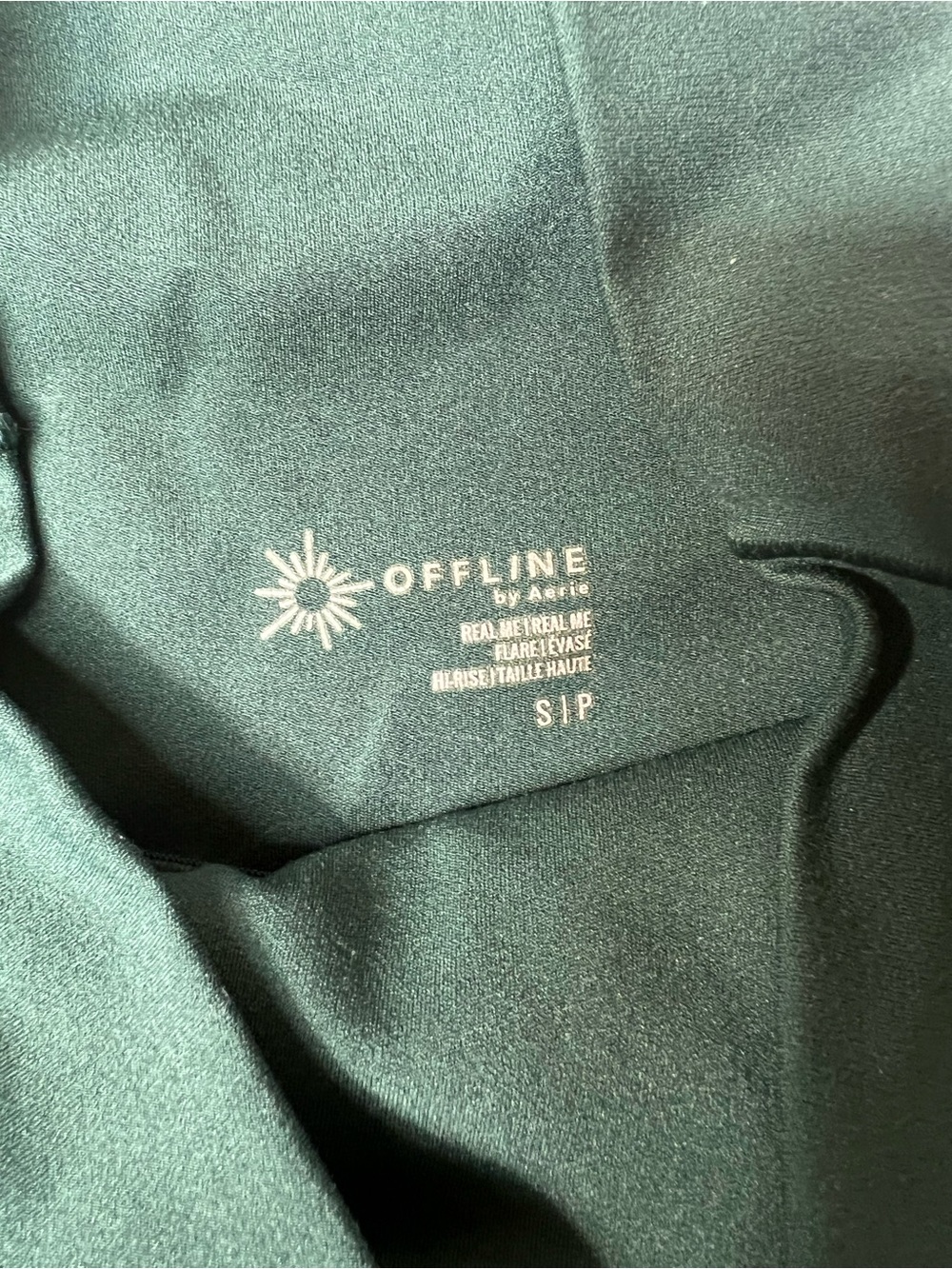 Aerie green flare leggings Size S - Picture 4 of 5